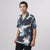 camicie huf ABSTRACT S/S RESORT TOP SYCAMORE