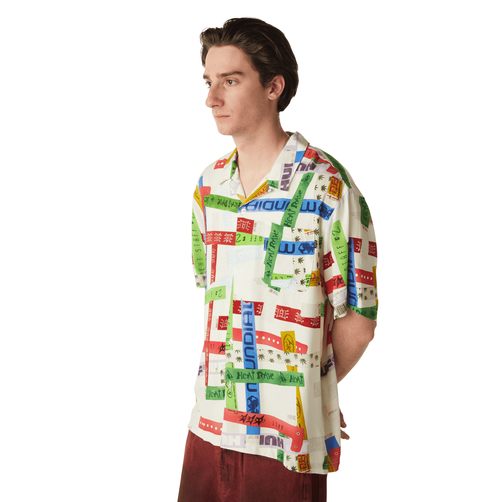 huf camicie Admission S S Resort Shirt