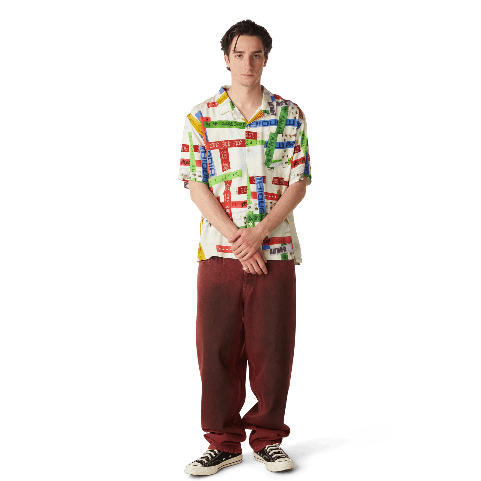 huf camicie Admission S S Resort Shirt