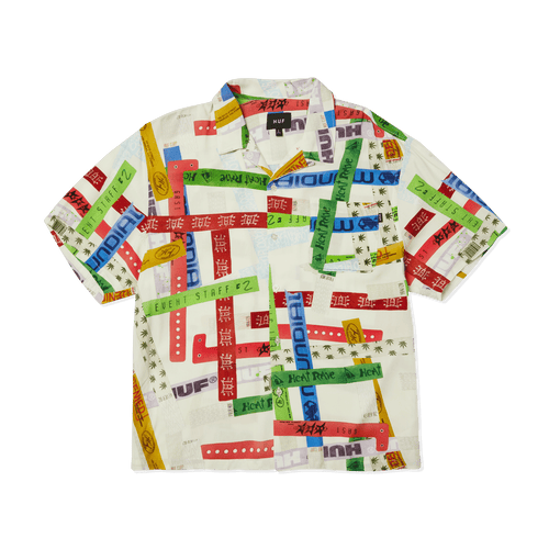 camicie huf ADMISSION S S RESORT SHIRT