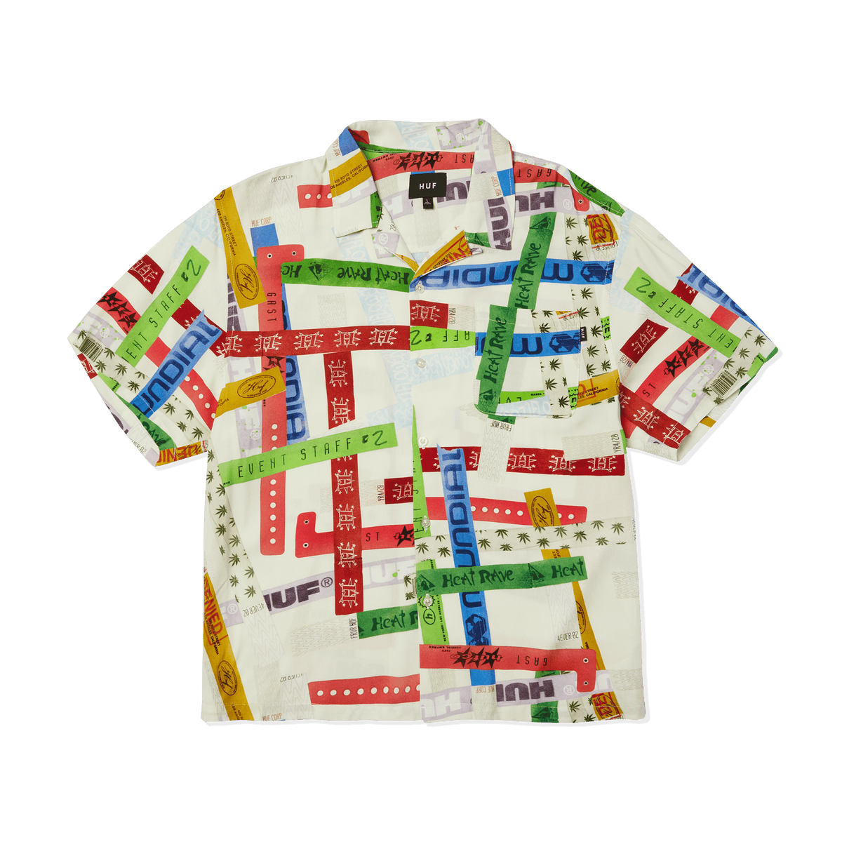 huf camicie Admission S S Resort Shirt