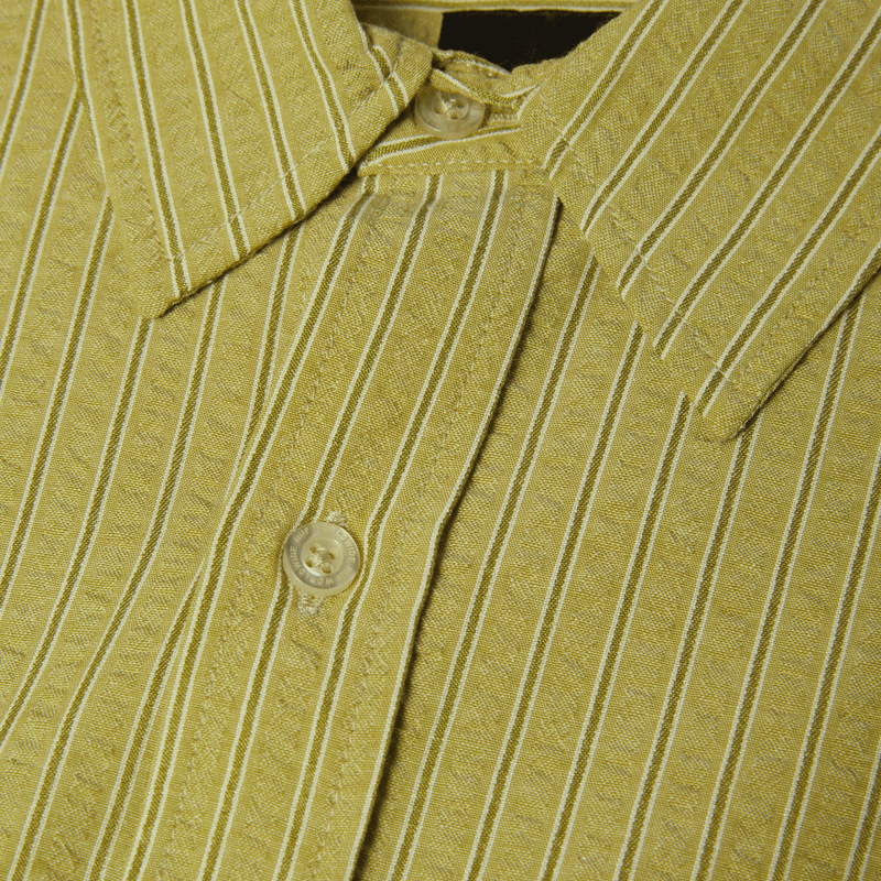 huf camicie Big Block Striped Ss Shirt