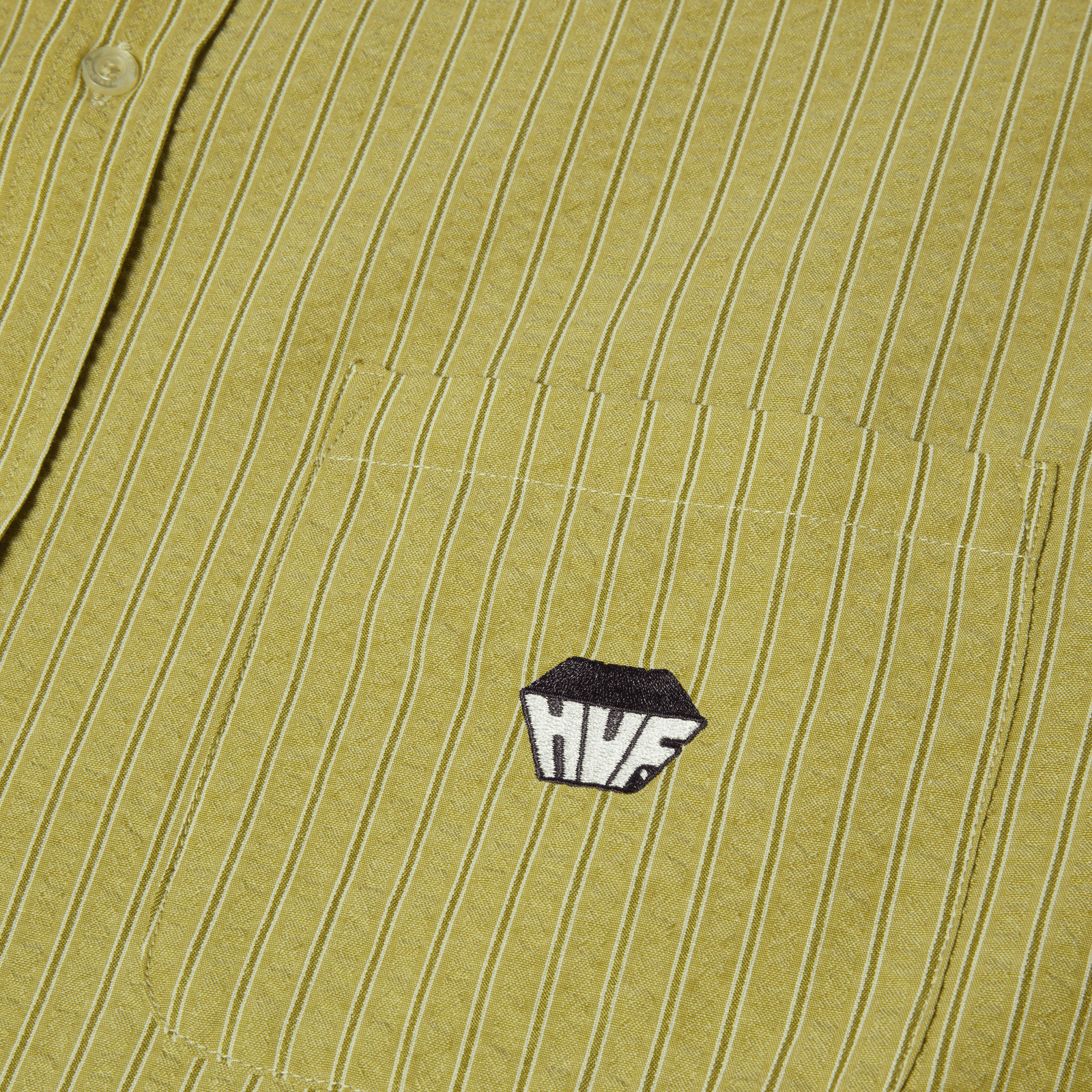 huf camicie Big Block Striped Ss Shirt