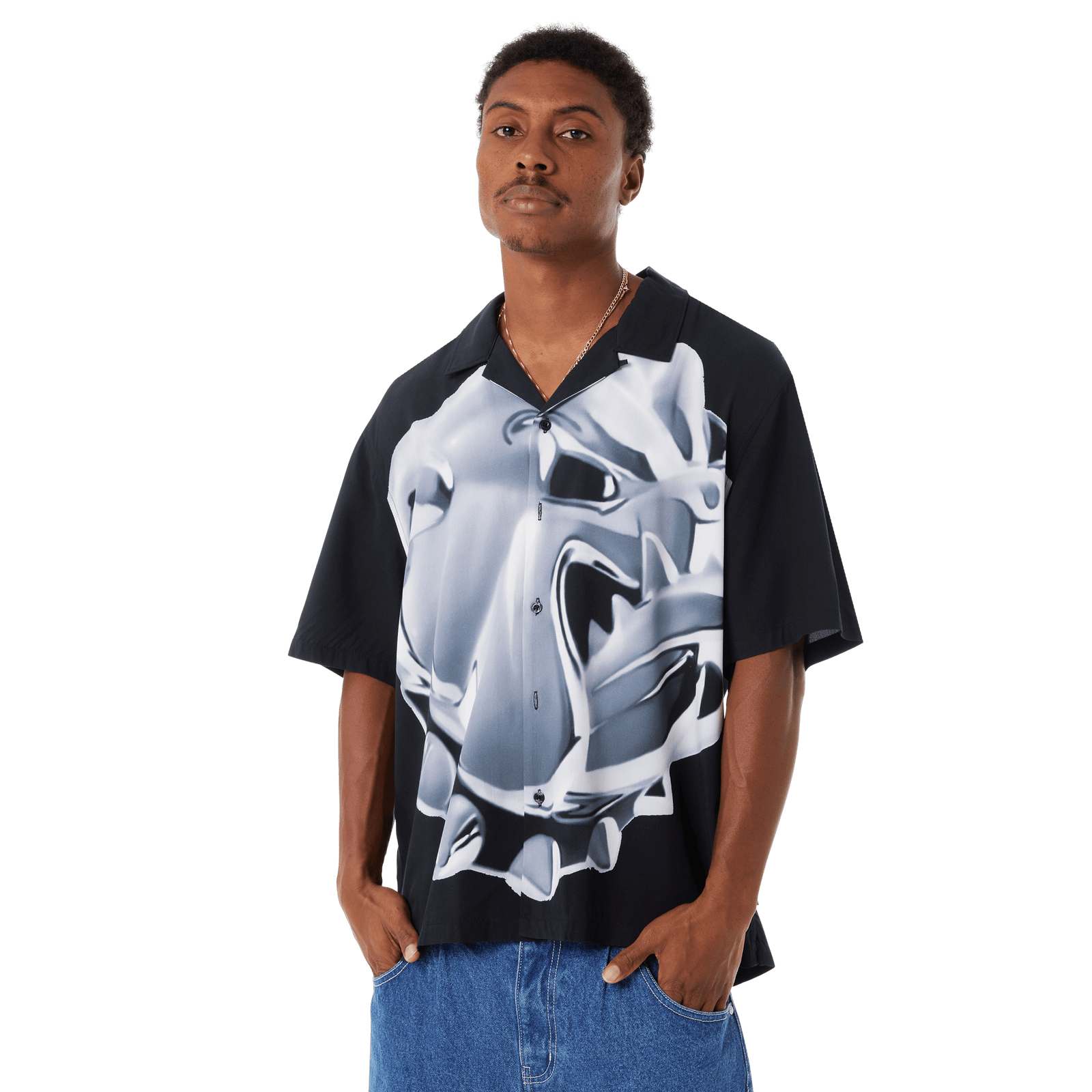 huf camicie Big Dawg S S Resort Shirt