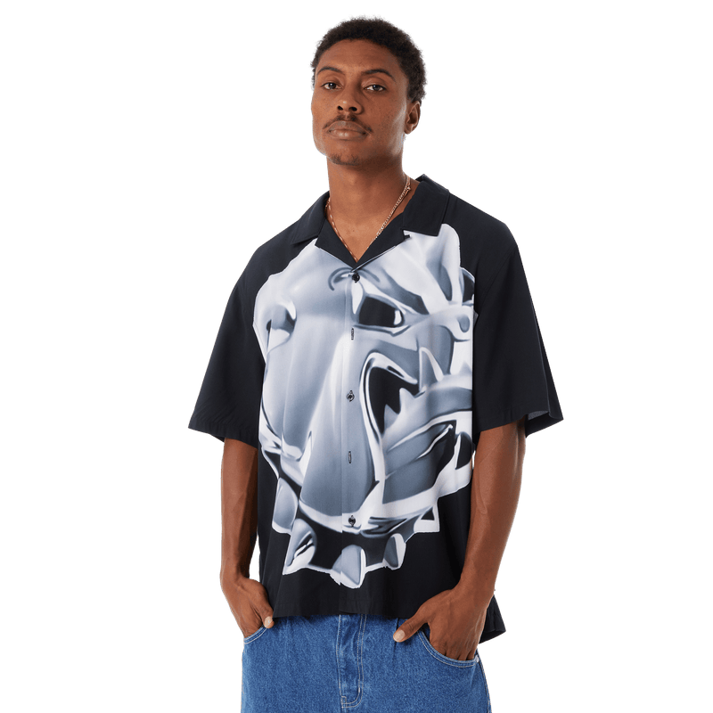 huf camicie Big Dawg S S Resort Shirt