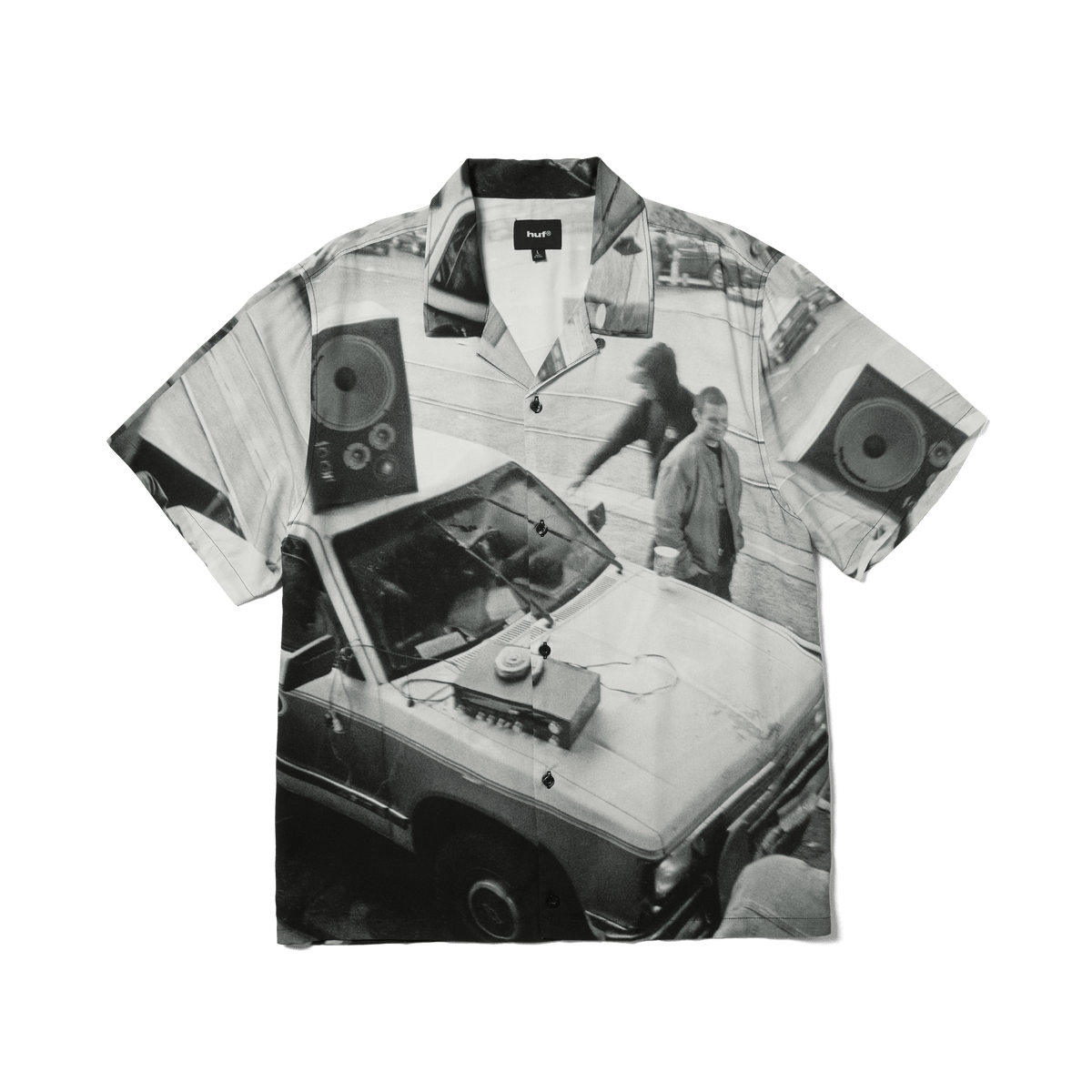 huf camicie Burnside S S Resort Shirt
