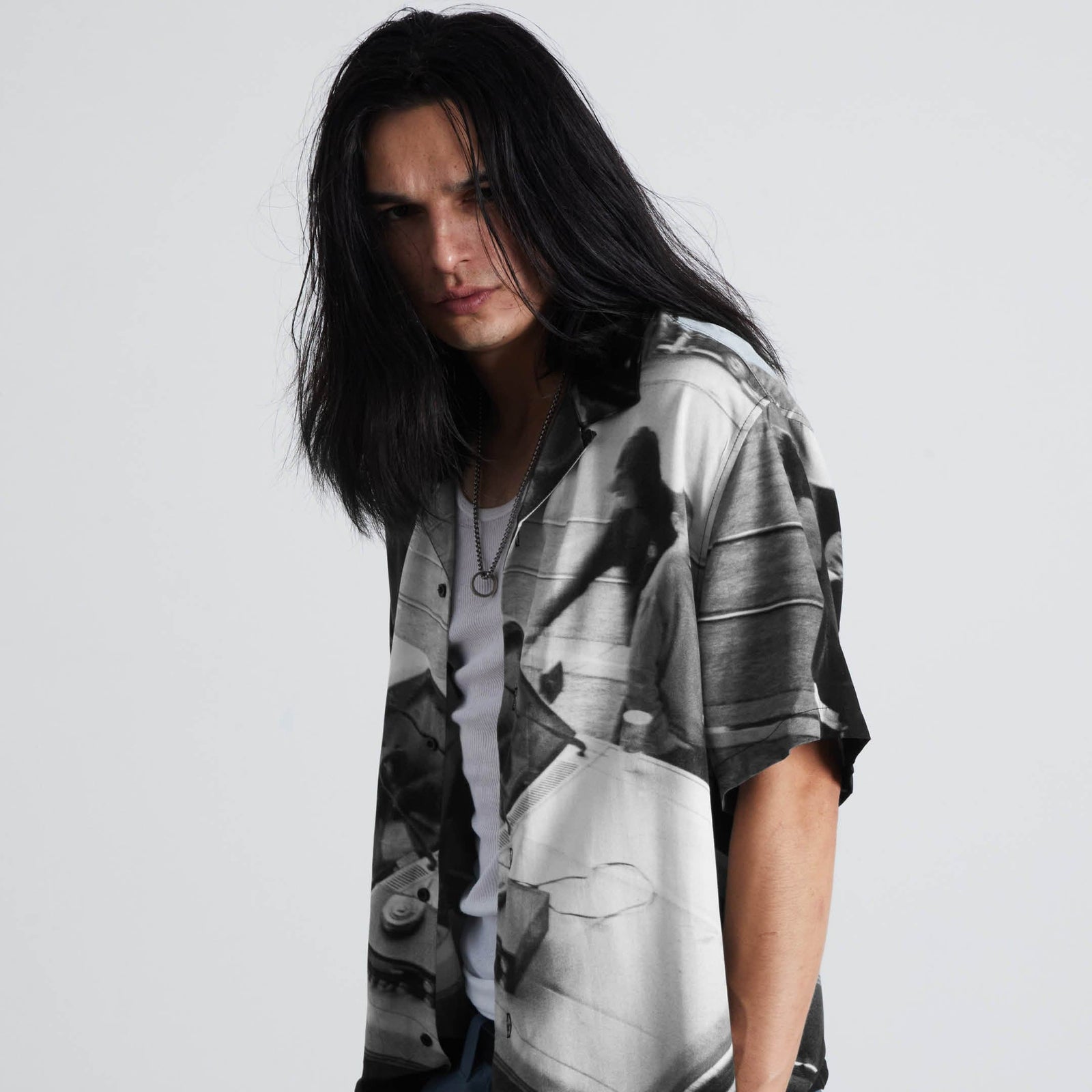 huf camicie Burnside S S Resort Shirt