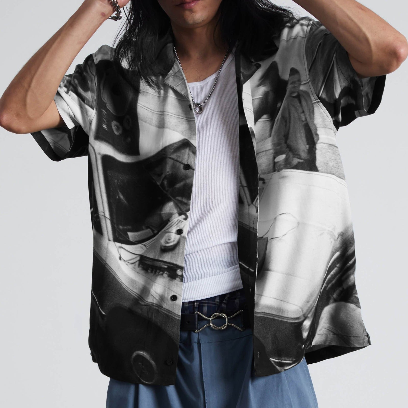 huf camicie Burnside S S Resort Shirt