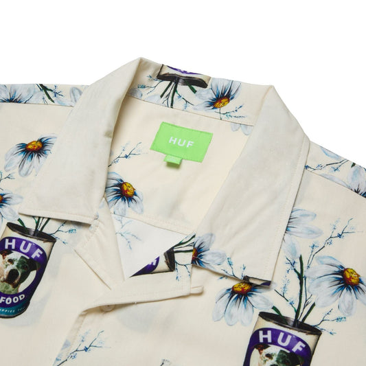 huf CANNED S/S RESORT TOP - OFF WHITE foto 6