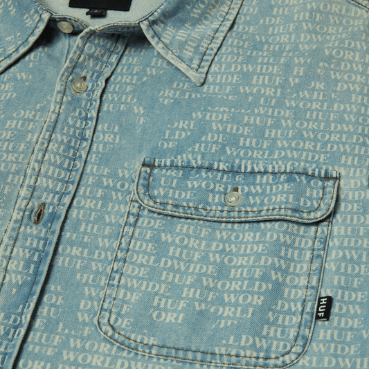 huf Ceremony Denim Shirt foto 3