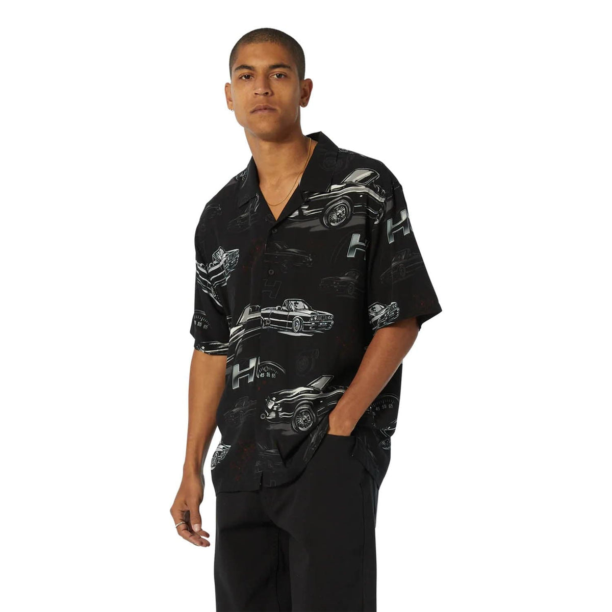 huf camicie DROP TOP S S RESORT SHIRT