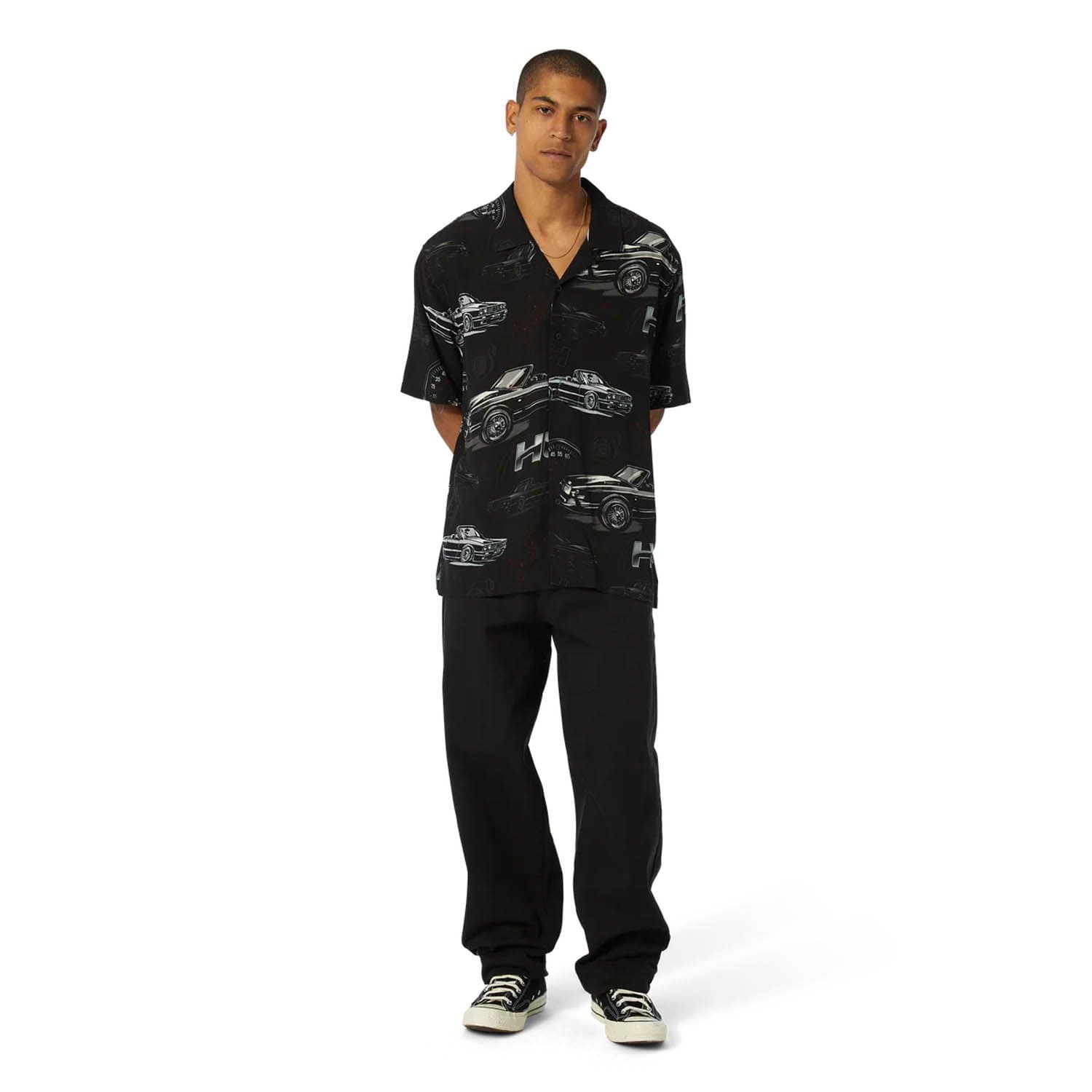huf camicie DROP TOP S S RESORT SHIRT