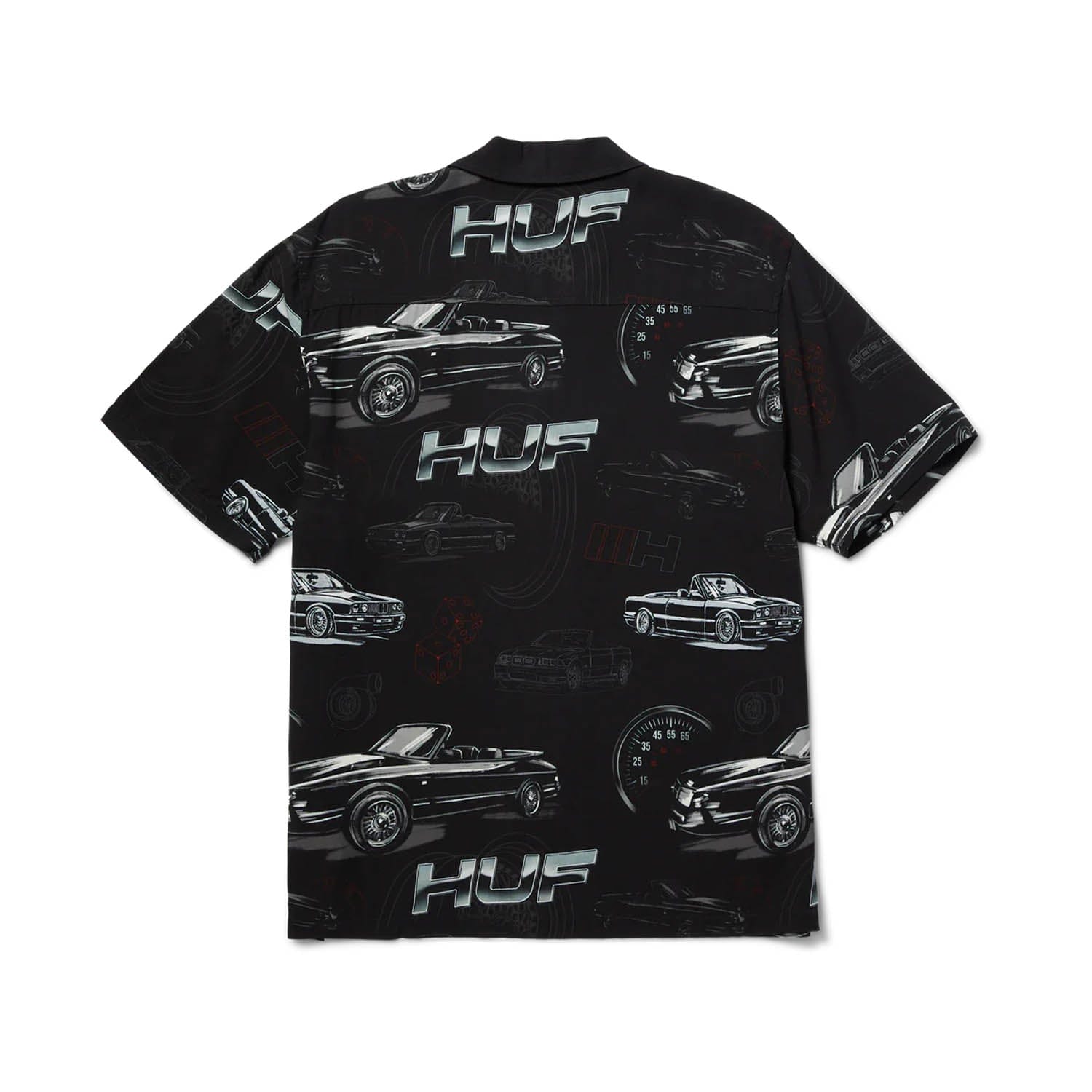 huf camicie DROP TOP S S RESORT SHIRT