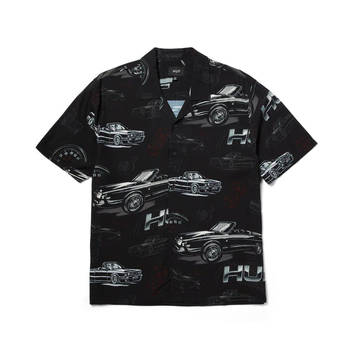 huf camicie DROP TOP S S RESORT SHIRT