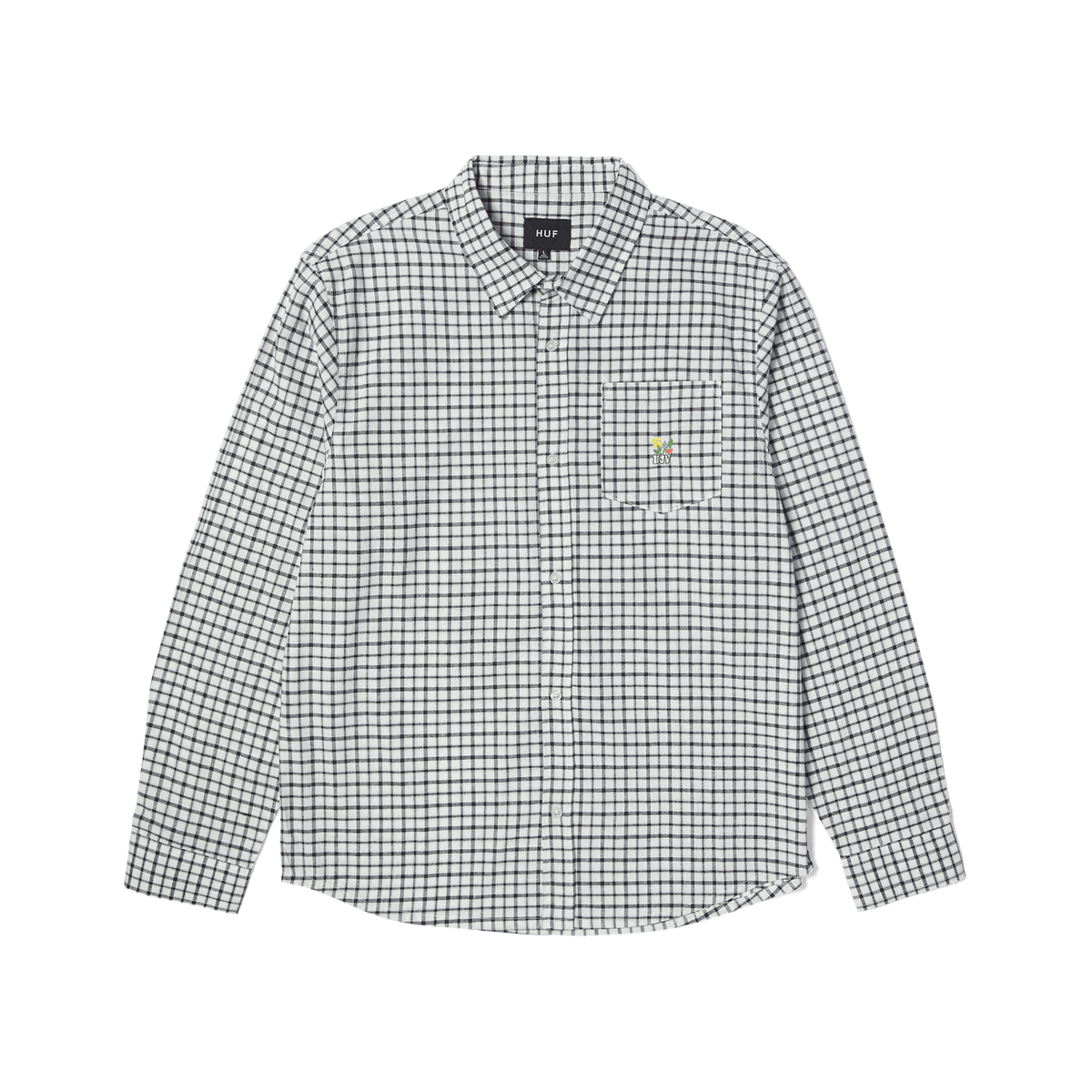 huf camicie Echo Oxford Plaid Shirt