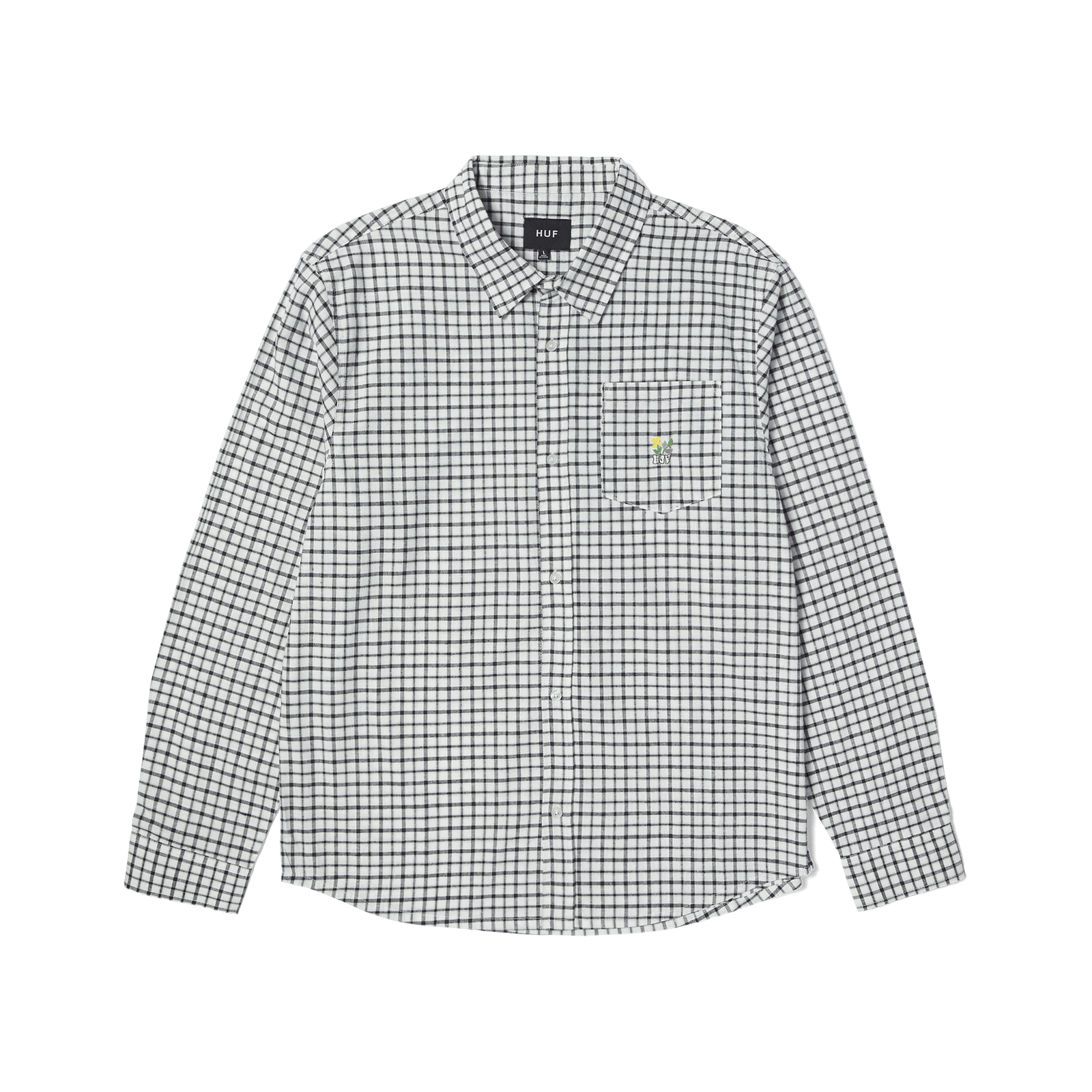 huf camicie Echo Oxford Plaid Shirt