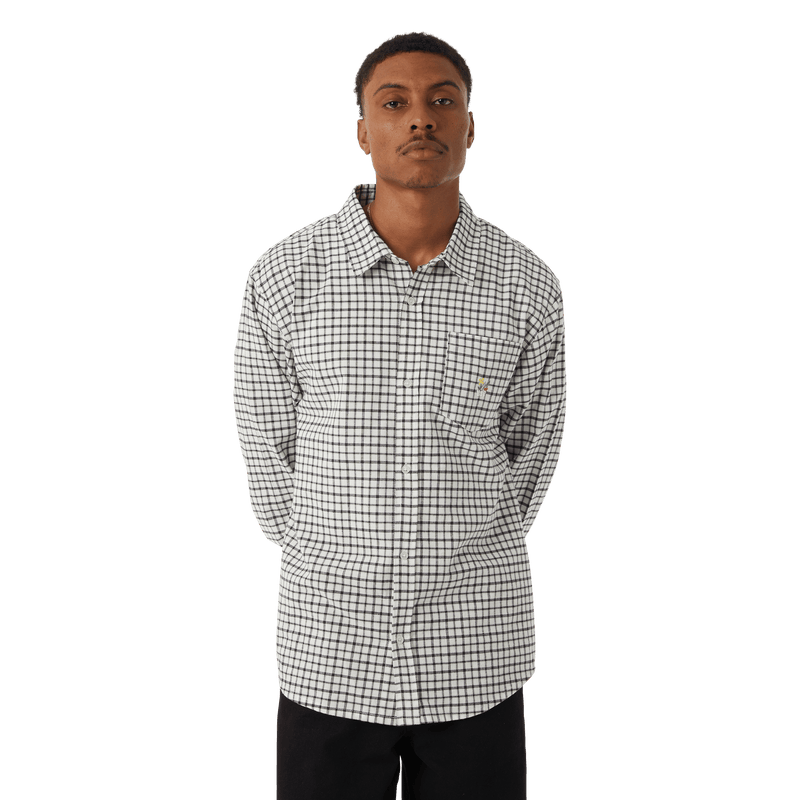 huf camicie Echo Oxford Plaid Shirt