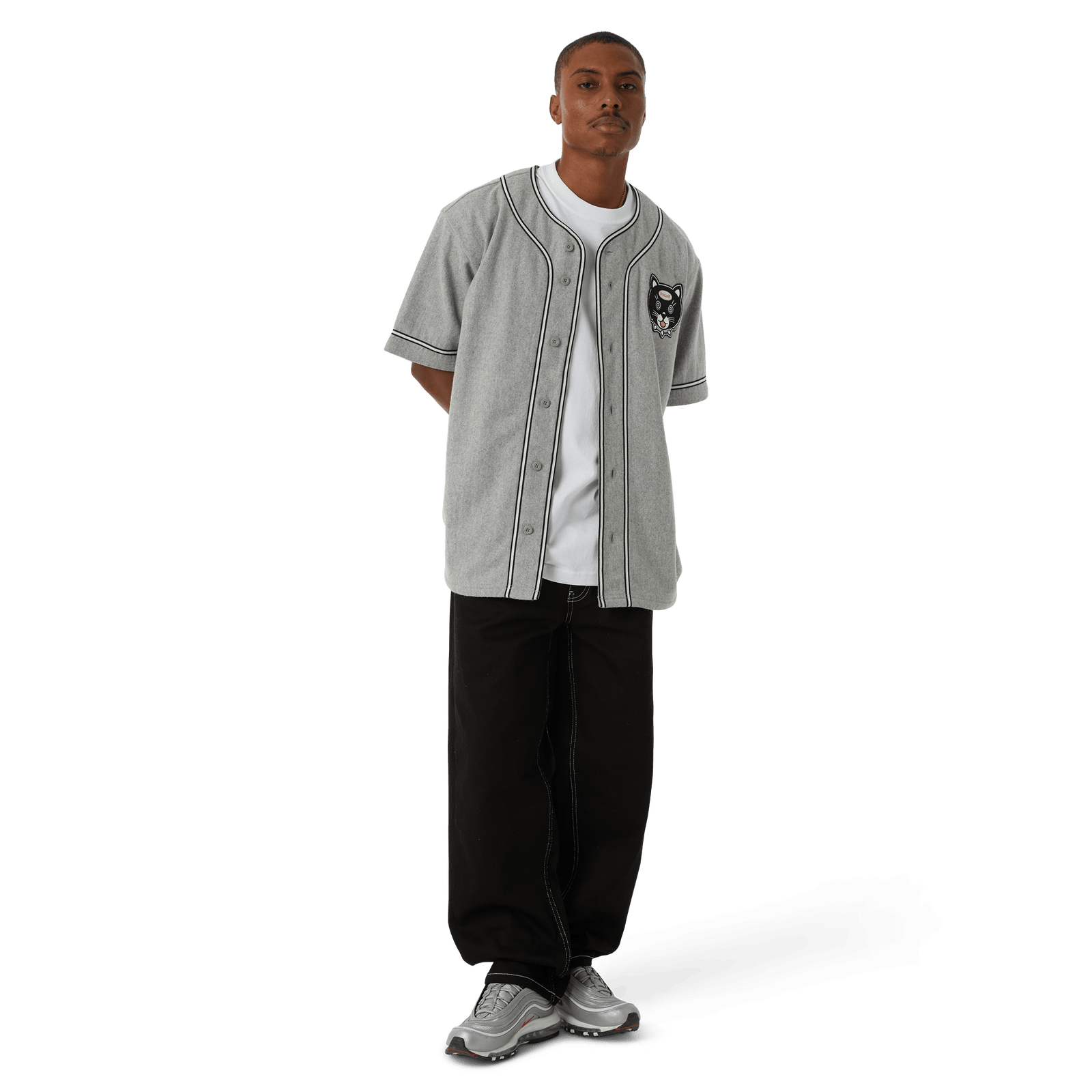 huf camicie GATO BASEBALL JERSEY
