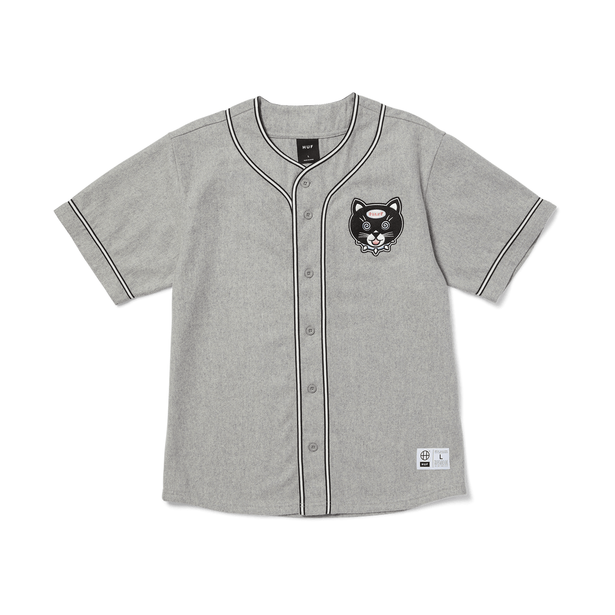 huf camicie GATO BASEBALL JERSEY