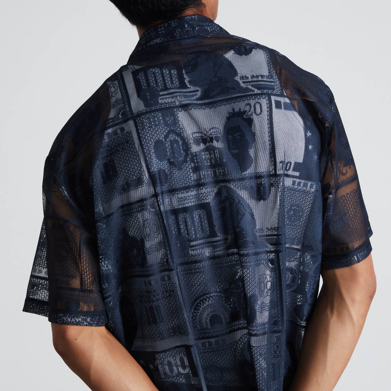 huf camicie Global Currency S S Lace Shirt