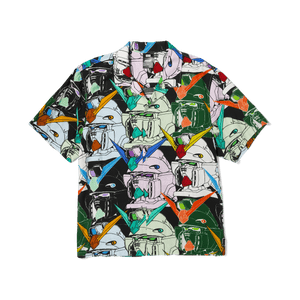 GUNDAM HEADS S S RESORT SHIRT