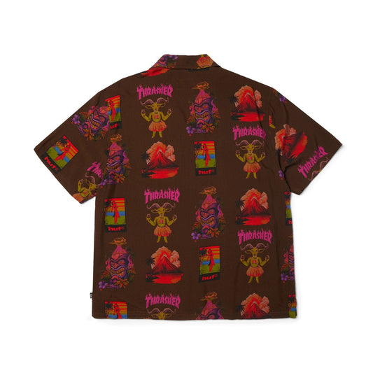huf Huf X Thrasher Hawaiian Shirt foto 7