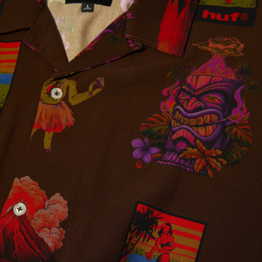 huf Huf X Thrasher Hawaiian Shirt foto 8