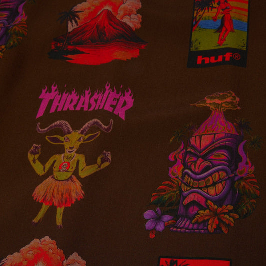 huf Huf X Thrasher Hawaiian Shirt foto 10
