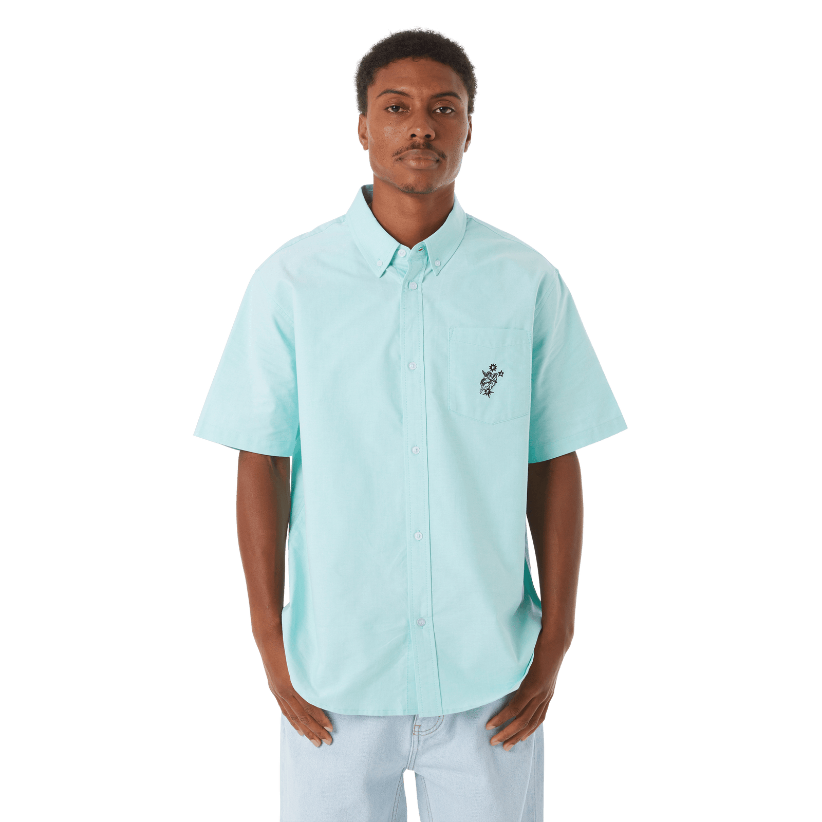huf camicie Icarus S S Oxford Shirt