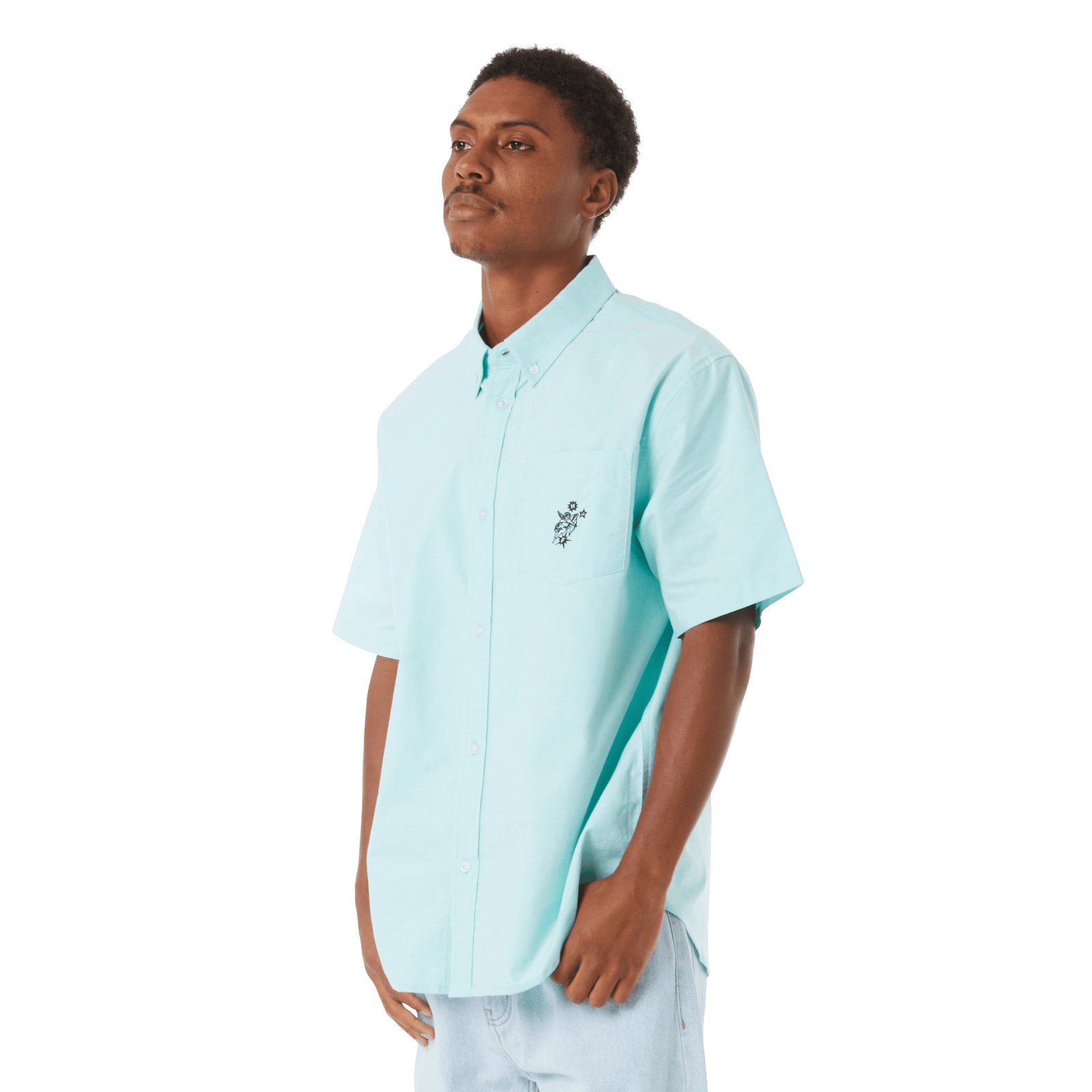 huf camicie Icarus S S Oxford Shirt