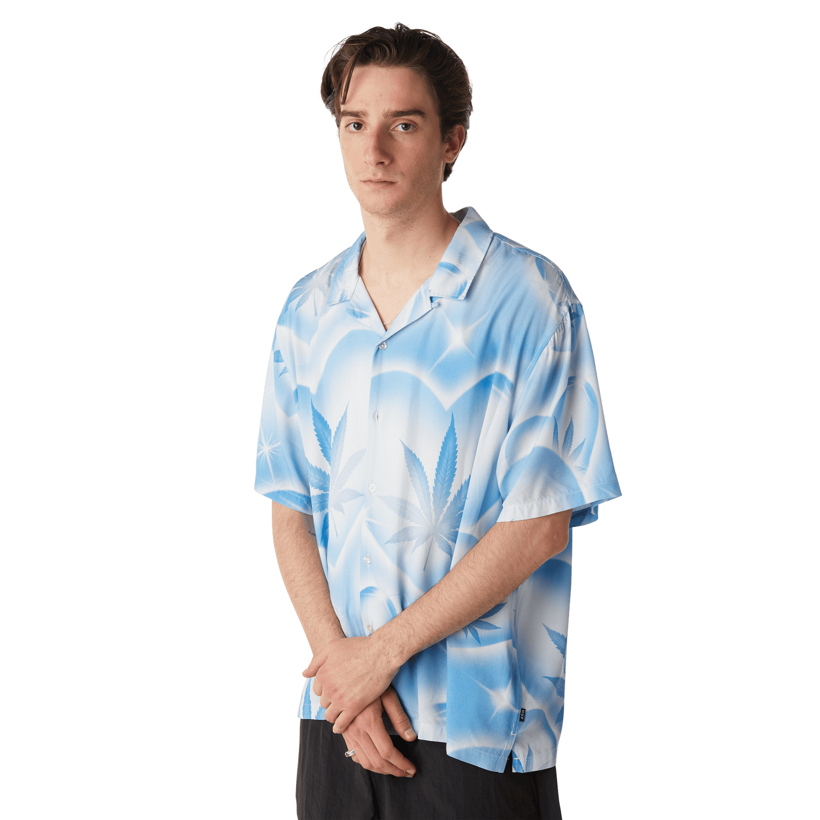 huf camicie Love In The Air S S Resort Shirt