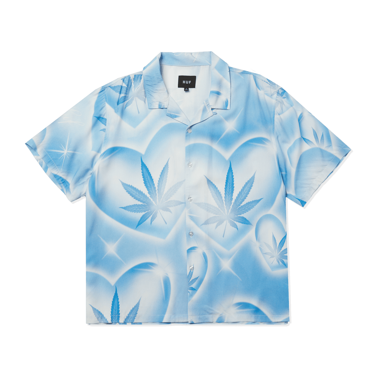 huf camicie Love In The Air S S Resort Shirt