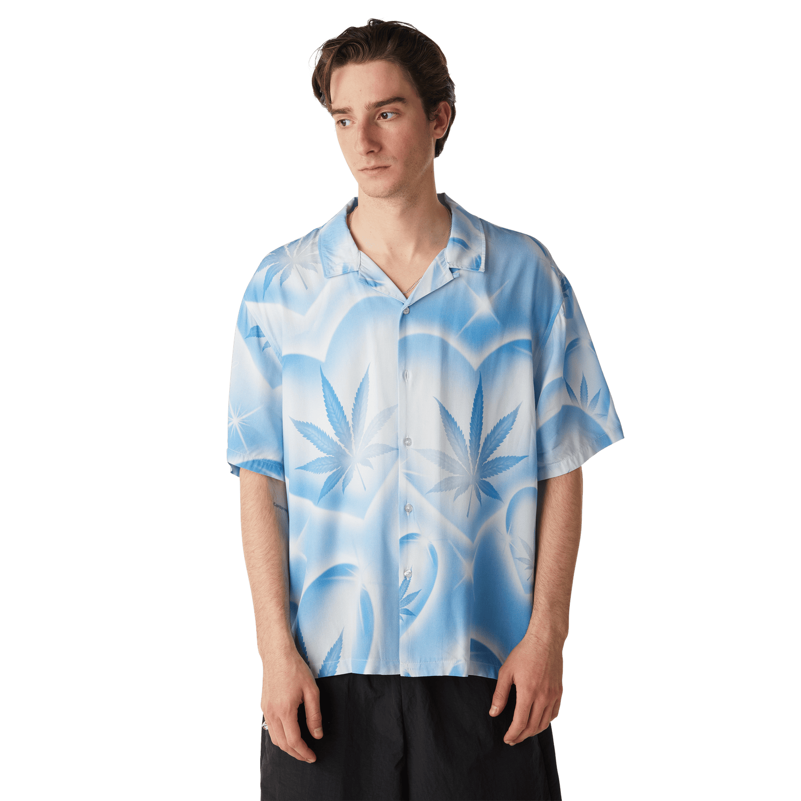 huf camicie Love In The Air S S Resort Shirt