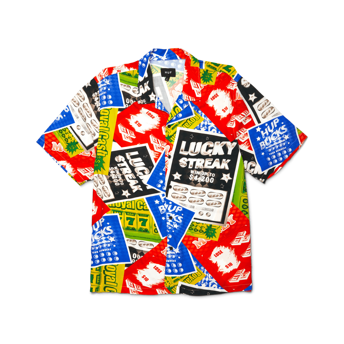 huf camicie Lucky S S Resort Shirt