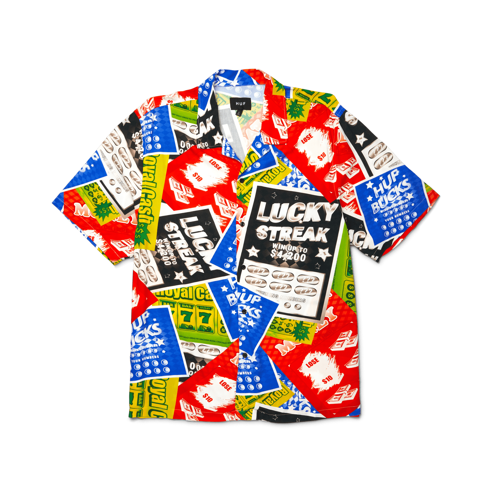 huf camicie Lucky S S Resort Shirt