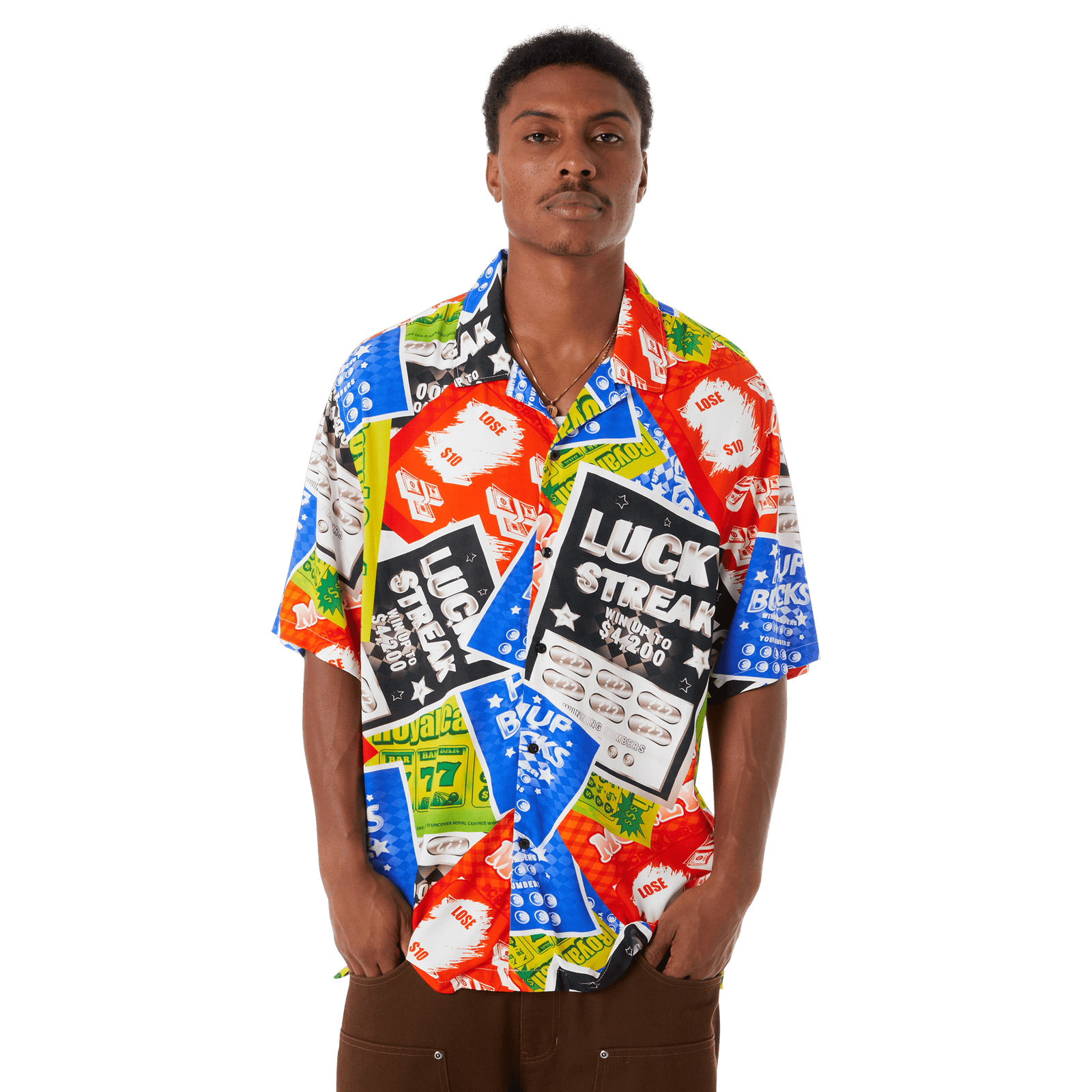 huf camicie Lucky S S Resort Shirt