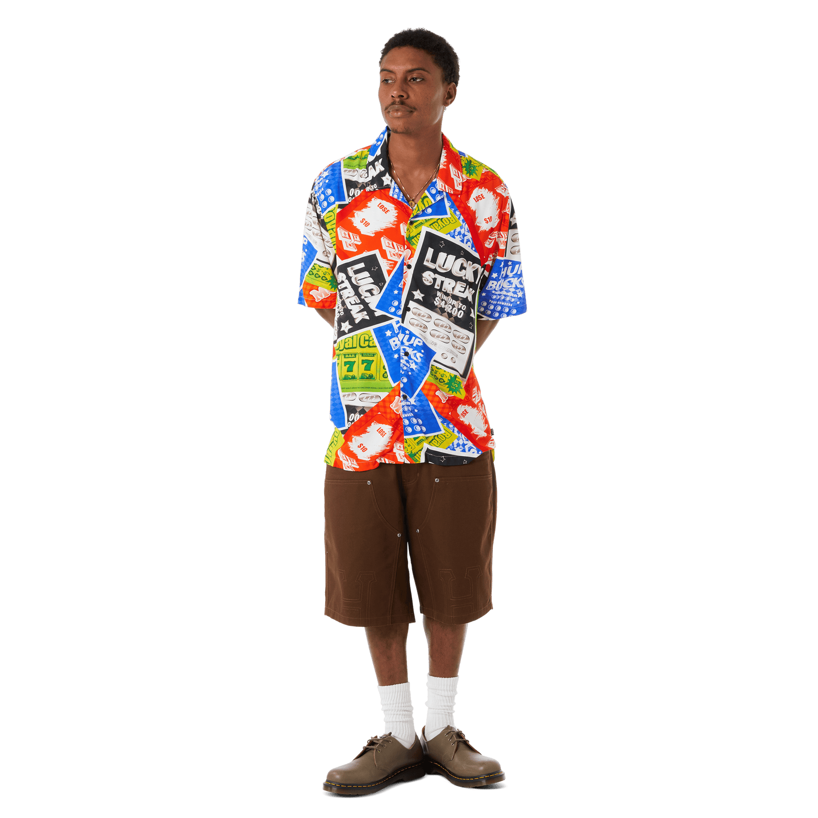 huf camicie Lucky S S Resort Shirt
