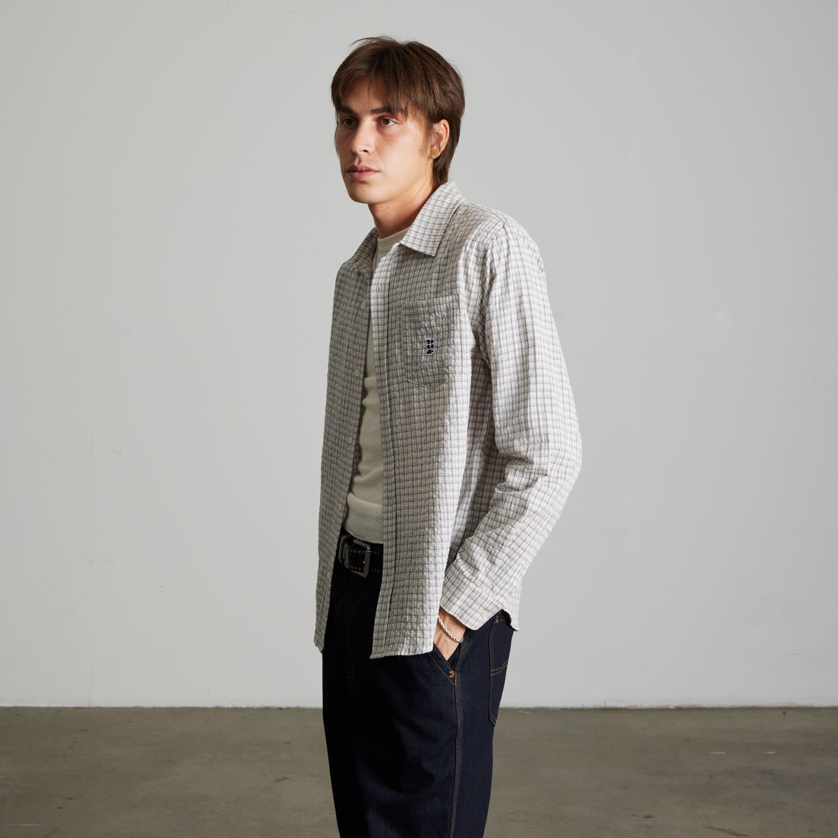 huf camicie Megablast Ls Woven Top