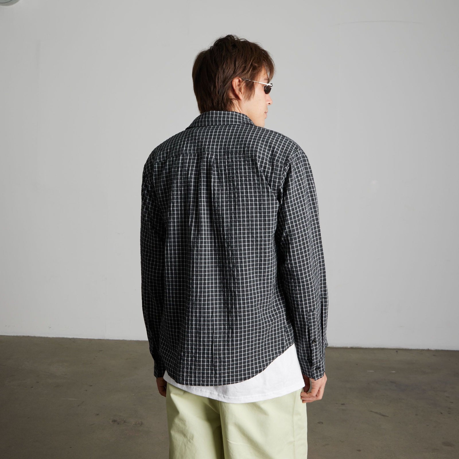 huf camicie Megablast Ls Woven Top