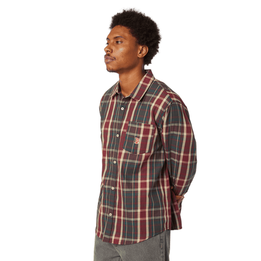 huf Megablast Plaid L S Shirt foto 6