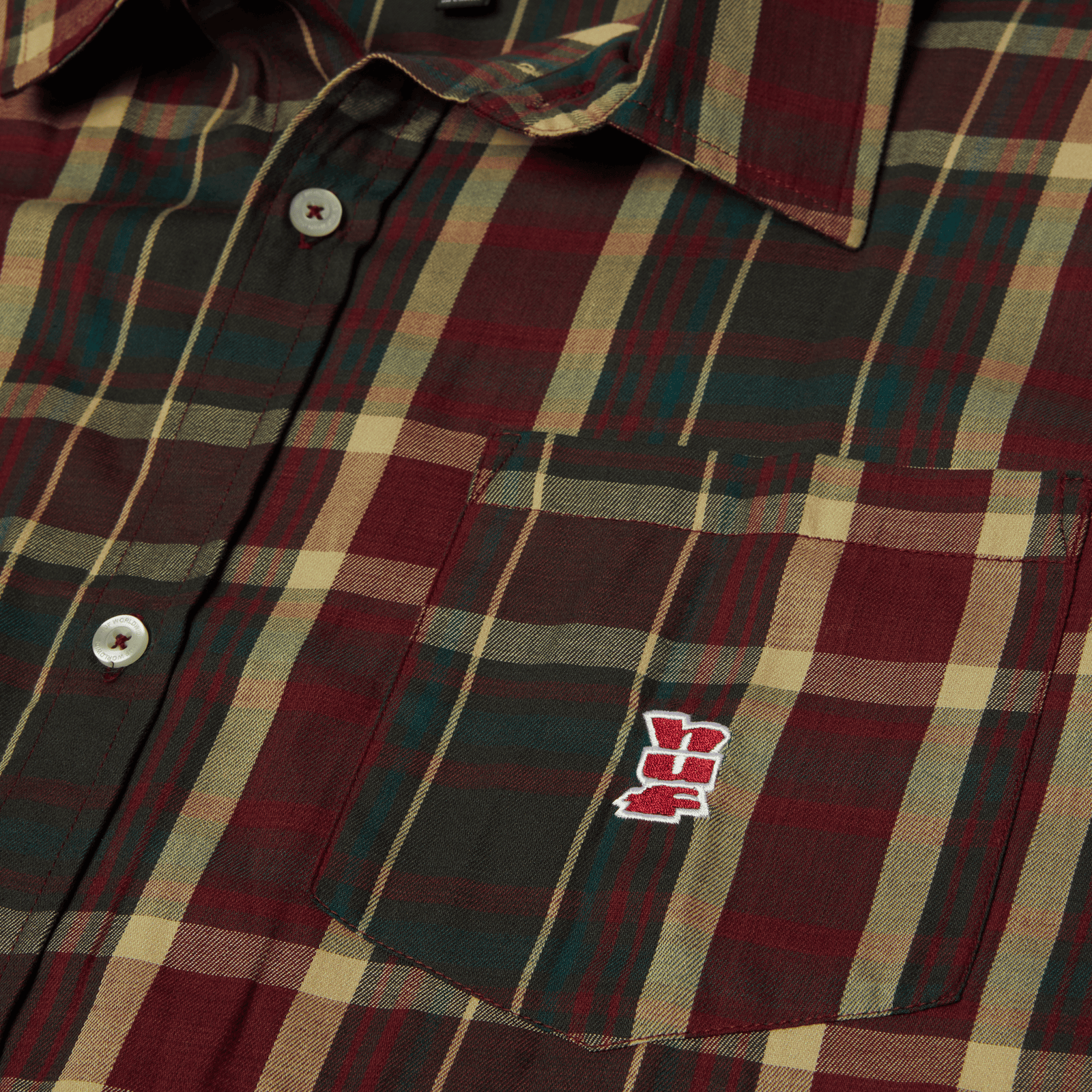 huf camicie Megablast Plaid L S Shirt