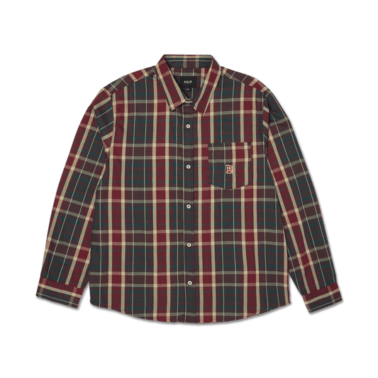 huf Megablast Plaid L S Shirt foto 1