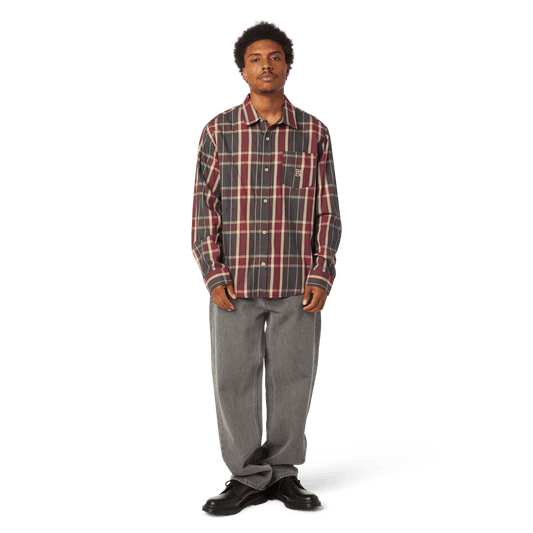 huf Megablast Plaid L S Shirt foto 4