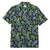 camicie huf PAISLEY S/S WOVEN TOP - BLACK