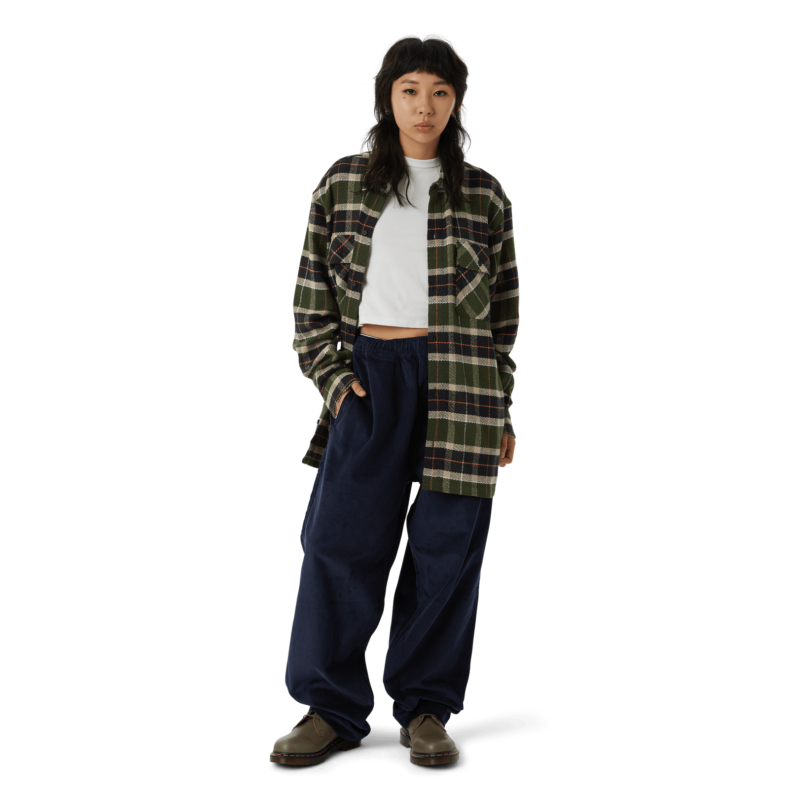 huf camicie PRESCOTT FLANNEL SHIRT