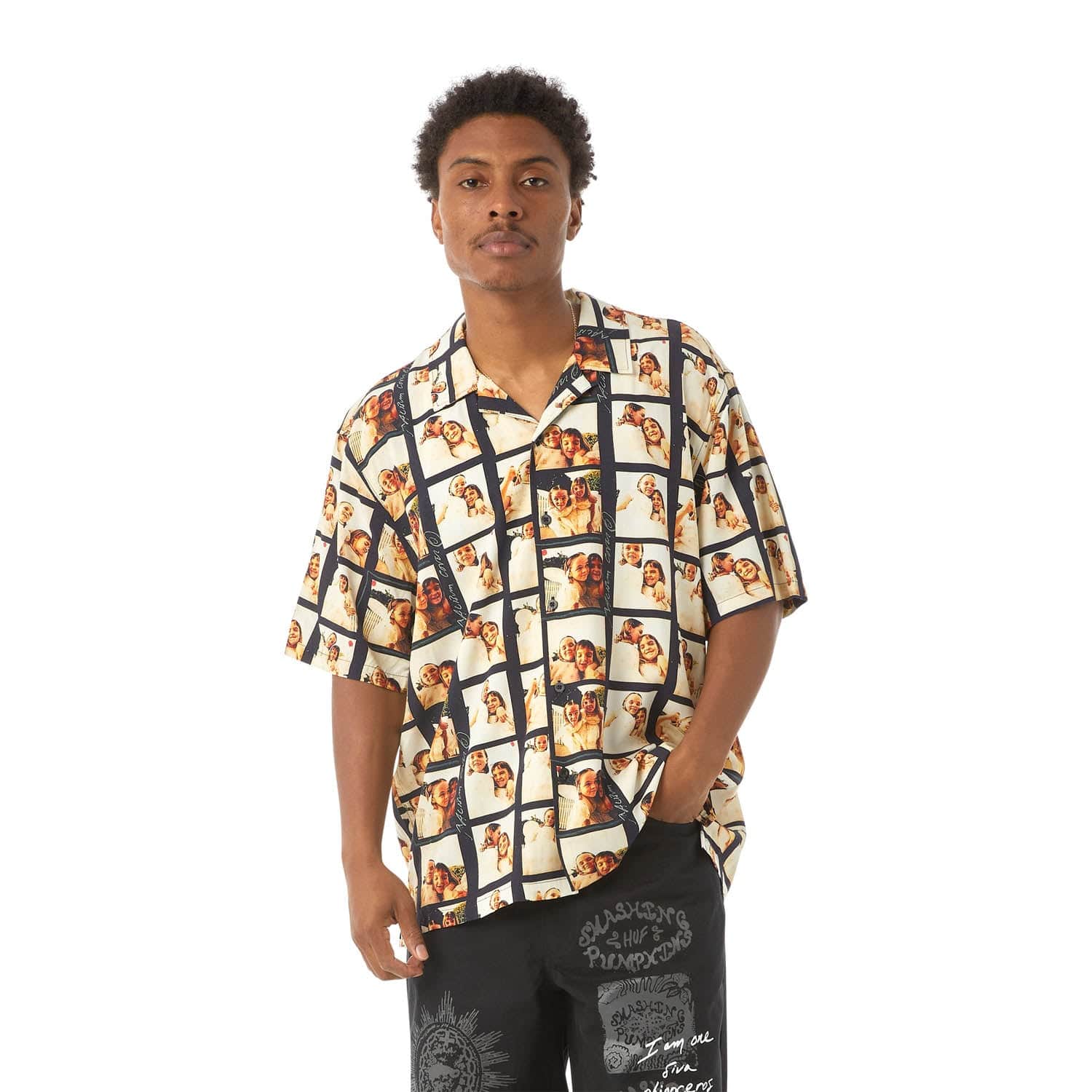 huf camicie PURR SNICKETY S S RESORT SHIRT