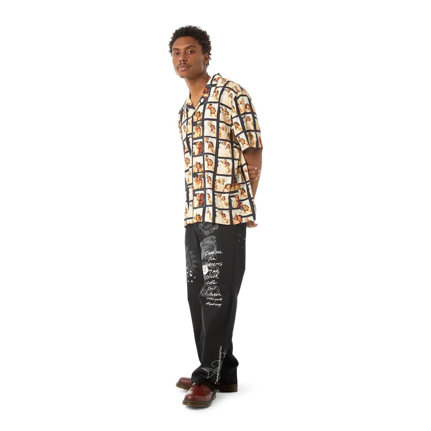 huf camicie PURR SNICKETY S S RESORT SHIRT