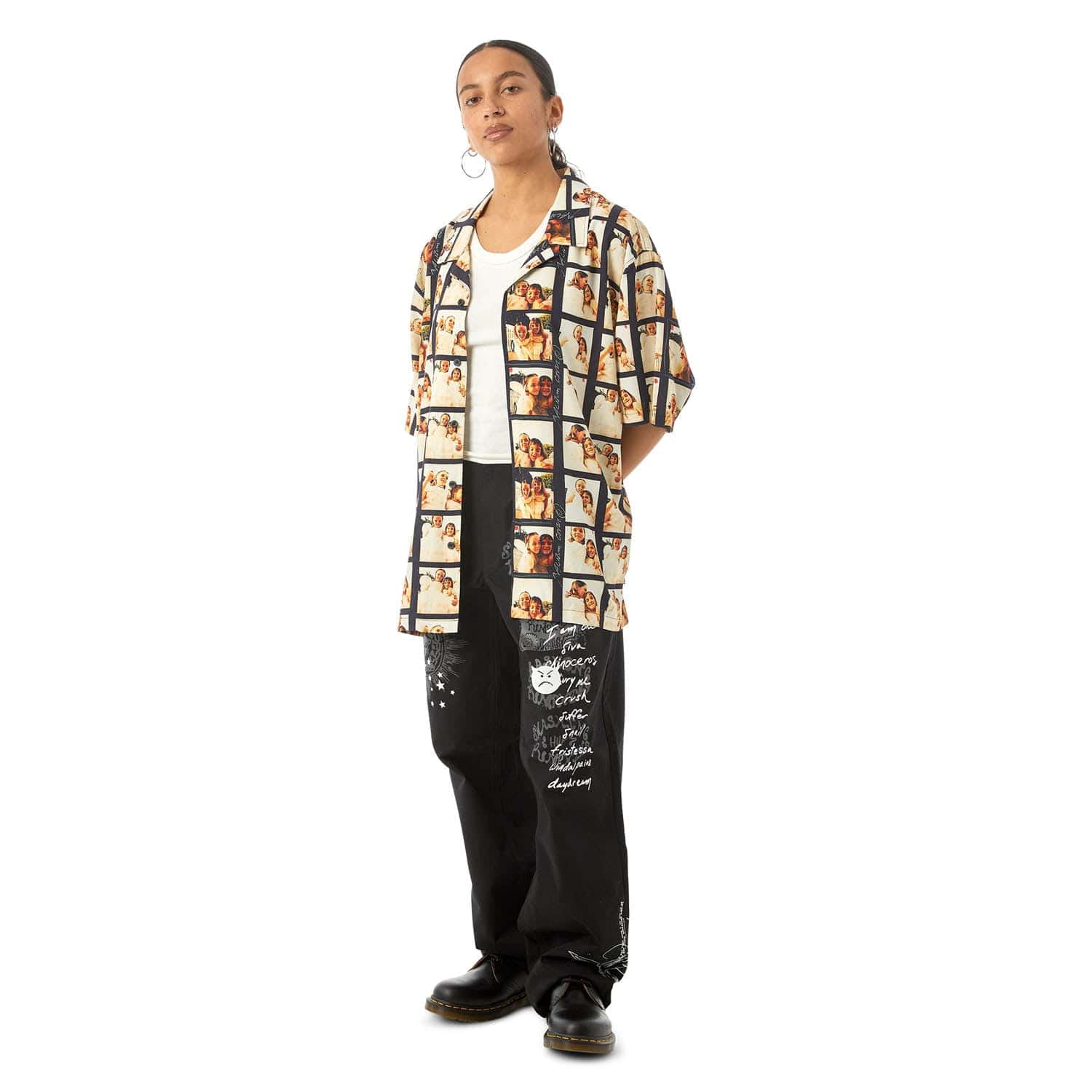 huf camicie PURR SNICKETY S S RESORT SHIRT