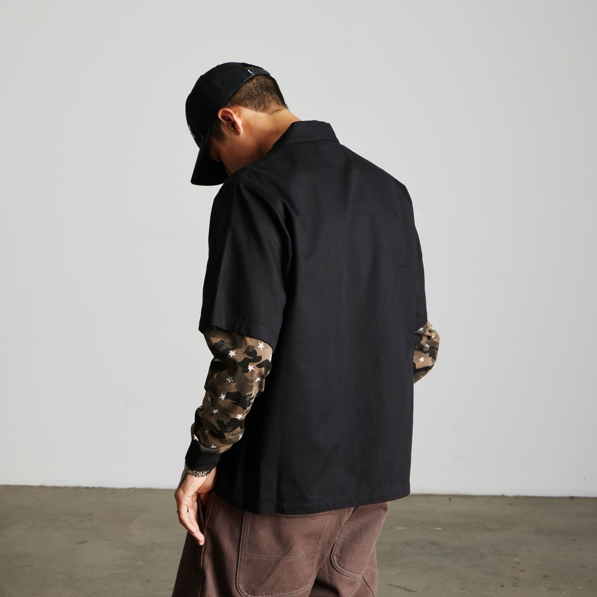huf camicie Shadows Ls Work Shirt
