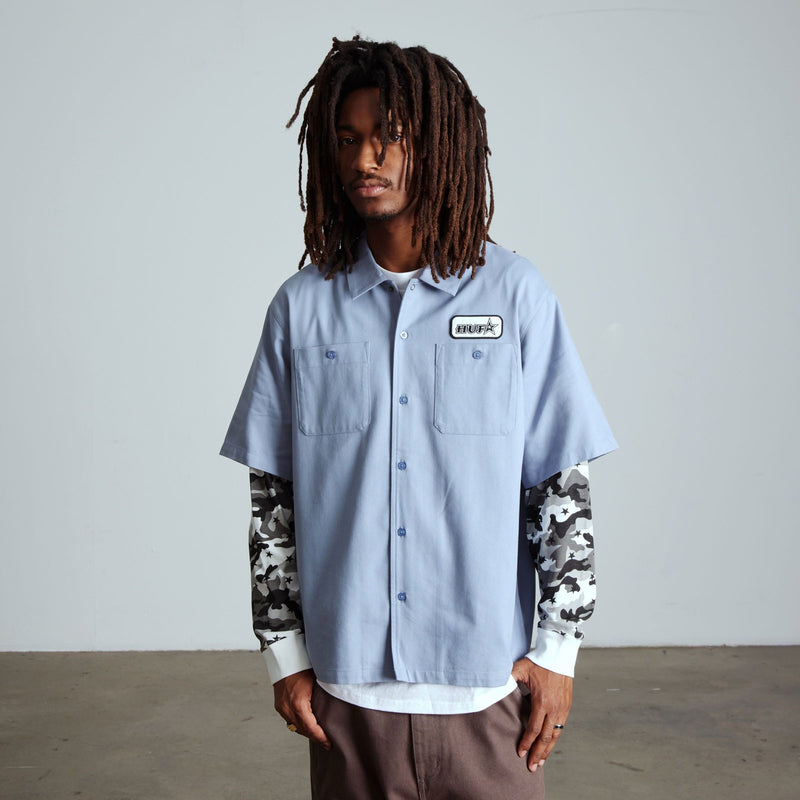 huf camicie Shadows Ls Work Shirt